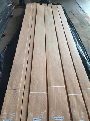 Plaques de placage de chêne blanc américain en tranches naturelles coupées en quarts pour meubles